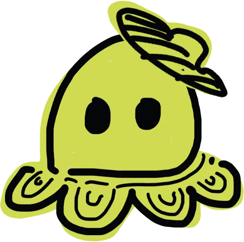 Doodle cumi kuning